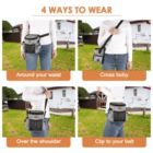 Alternate image 3 for Ownpets Pet Treat Training Pouch Crossbody Bag Multiple Pockets