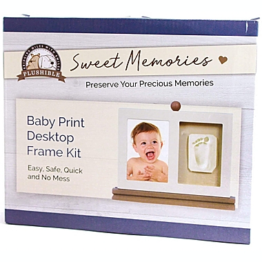 Plushible Keepsake Frame and Imprint Kit- Imprint and 3x5 Photo Desktop Frame. View a larger version of this product image.