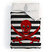 Deny Designs Lara Kulpa Red Pirate Comforter