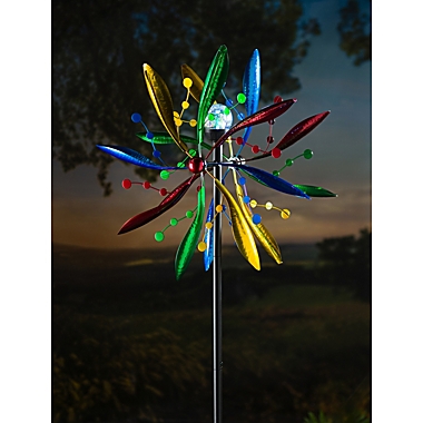 Evergreen Garden 32 Inch Pole for Evergreen Outdoor Safe Kinetic Wind Spinning Topper 
