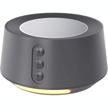 Letsfit White Noise Machine with Adjustable Night Light for Sleeping 14 High Fidelity Sleep Machine Soundtracks, Timer and Memory Feature T126L - Gray. View a larger version of this product image.