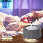 Alternate image 1 for Letsfit White Noise Machine with Adjustable Night Light for Sleeping 14 High Fidelity Sleep Machine Soundtracks, Timer and Memory Feature T126L - Gray