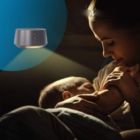 Alternate image 3 for Letsfit White Noise Machine with Adjustable Night Light for Sleeping 14 High Fidelity Sleep Machine Soundtracks, Timer and Memory Feature T126L - Gray