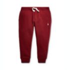 Alternate image 0 for Ralph Lauren Boy's Fleece Jogger Pants Red Size 4T