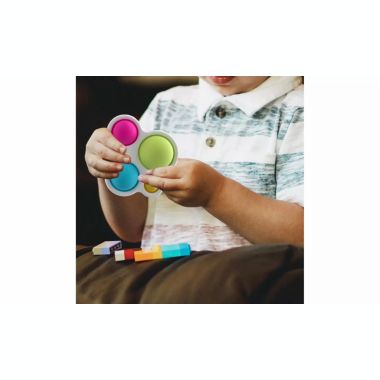Link Jumbo Dimple 5 Button Bubble Popper Anti-Stress Pressure Relief Early Education Sensory Brain Development Anti-Anxiety ADHD Fidget Toy. View a larger version of this product image.