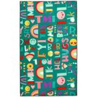 Alternate image 0 for Homefires Decorative Indoor/Outdoor Accent Rug Group Chat - 3' X 5'