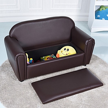 Costway Kids Sofa Armrest Chair with Storage Function. View a larger version of this product image.
