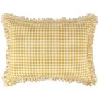 Alternate image 3 for Greenland Home Somerset Ruffle-Trimmed Quilted Reversible Pillow Sham, Standard 20x26-inch, Gold
