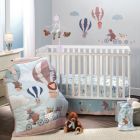 Alternate image 0 for Bedtime Originals Up Up & Away 3-Piece Animals/Hot Air Balloon Crib Bedding Set