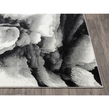 Abani Arto Collection Contemporary 3D Geometric Area Rug. View a larger version of this product image.