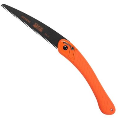 Bahco PG72 Folding Outdoor Garden X17 Pruning Metal Hand Saw, Orange, 15.5". View a larger version of this product image.