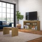 Alternate image 1 for Discount Trends Modern Classic 2 Pieces Livingroom Set Tv Stand Coffee Table Stylish Rack