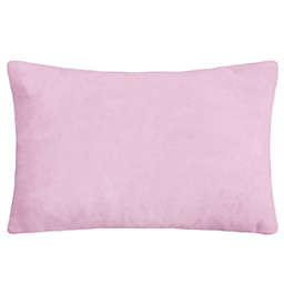 Unique Bargains Indigo7 Authorized Velvet Throw Pillowcase Oblong Lilac