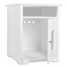 Alternate image 1 for Arf Pets Designer Enclosed Cat Litter Box Furniture House with Table, Cat Washroom Hidden House Enclosure, White