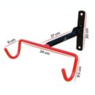 Alternate image 1 for Noa Store Noa Bike Wall Mount Bike Hanger Foldable Horizontal Bicycle Rack For For All