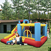 Leadzm 420D Oxford Cloth Jumping Surface Slide Inflatable Castle