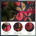 Alternate image 3 for Tree Nest Rolling Christmas Tree Storage Bag, Stylish Canvas Christmas Tree Box for Artificial Disassembled Trees 9ft
