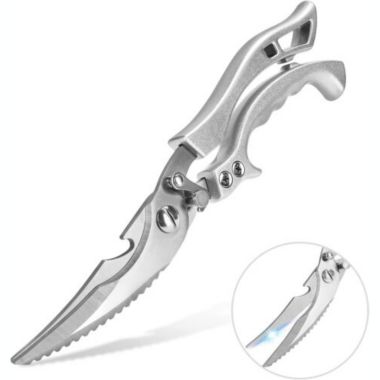 Kitcheniva Stainless Steel Kitchen Shears Heavy Duty Scissors. View a larger version of this product image.