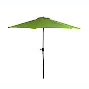 Northlight 7.5&#39; Outdoor Patio Market Umbrella with Hand Crank - Lime Green
