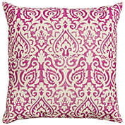 Rizzy Home 22" x 22" Pillow Cover - T10481 - Pink/Natural