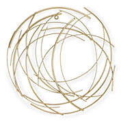 Cheungs Decorative Gold Abstract Round Wall Art