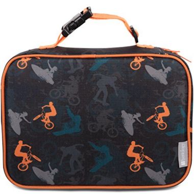 Bentology Insulated Durable Lunch Box Sleeve - Reusable Lunch Bag - Securely Cover Your Bento Box, Works with Bentology Bento Box, Bentgo, Kinsho, Yumbox (8"x10"x3") - Sport. View a larger version of this product image.