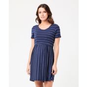 Ripe Maternity Crop Top Ripe Maternity Nursing Dress Indigo / White