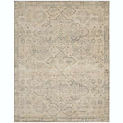 Nourison Tranquil TRA13 Indoor only Area Rug - Beige/Grey 8&#39; x 10&#39;
