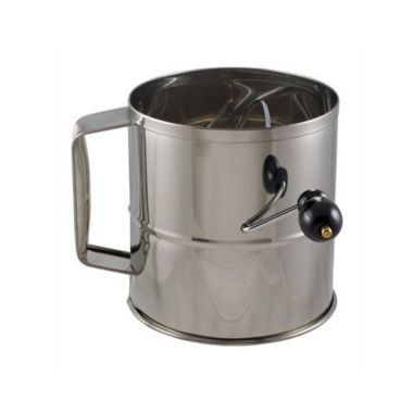 Crestware 8 cup stainless steel flour sifter. View a larger version of this product image.