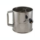 Alternate image 1 for Crestware 8 cup stainless steel flour sifter