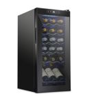 Alternate image 0 for SCHMECKE 18 Bottle Compressor Wine Cooler Refrigerator w/Lock - Large Freestanding Wine Cellar - 41f-64f Digital Temperature Control Wine Fridge For Red, White, Champagne or Sparkling Wine - Black