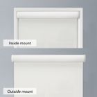 Alternate image 1 for Linen Avenue Custom Cordless Cassette 1% Solar Roller Shade, 31  W x 66 H White