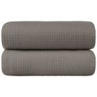 Alternate image 0 for PiccoCasa Soft Cotton 2 Piece Bath Towel for Bathroom, Waffle Weave 100% Cotton Soft and Highly Absorbent Bath Towels Washcloths Quick Dry Shower Towels, 27"X54" Coffee Color