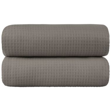 PiccoCasa Soft Cotton 2 Piece Bath Towel for Bathroom, Waffle Weave 100% Cotton Soft and Highly Absorbent Bath Towels Washcloths Quick Dry Shower Towels, 27"X54" Coffee Color. View a larger version of this product image.