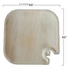 Alternate image 1 for Smarty Had A Party 8.5" Square Palm Leaf Eco Friendly Disposable Wine Trays (100 Trays)