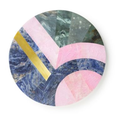 GAURI KOHLI Provence Marble Cheese Board 12". View a larger version of this product image.