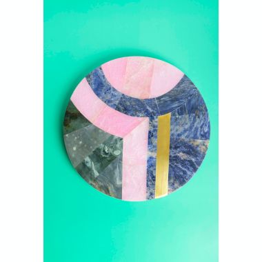 GAURI KOHLI Provence Marble Cheese Board 12". View a larger version of this product image.