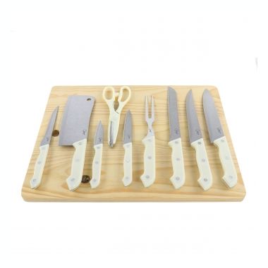 Wildcraft 10 Piece Cutlery Set With Cutting Board. View a larger version of this product image.