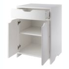 Alternate image 1 for Winsome Nova 2-Shelf Storage Cabinet with 1-Drawer Storage Cabinet -  White