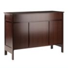 Alternate image 3 for Winsome Gordon Buffet Cabinet/Sideboard - Cappuccino Finish
