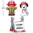 Alternate image 1 for Fisher-Price Little People 2 Pack With Accessories, Fireman and Dog