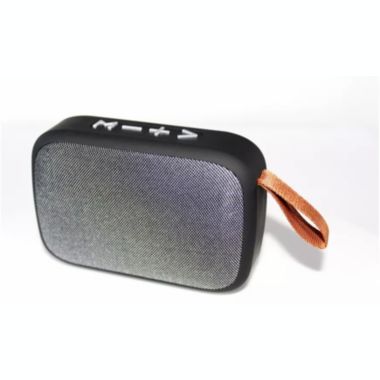 Link Fabric Portable Wireless Bluetooth Waterproof Speaker with Carry Strap - Perfect for the Beach, Park, Pool, BBQ, Gym - Grey. View a larger version of this product image.