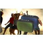 Alternate image 2 for Link Fabric Portable Wireless Bluetooth Waterproof Speaker with Carry Strap - Perfect for the Beach, Park, Pool, BBQ, Gym - Grey