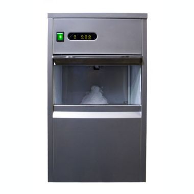 Sunpentown Stainless Steel Finish Free Standing Automatic Flake Ice Maker - 88 lbs/day. View a larger version of this product image.