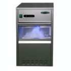 Alternate image 3 for Sunpentown Stainless Steel Finish Free Standing Automatic Flake Ice Maker - 88 lbs/day