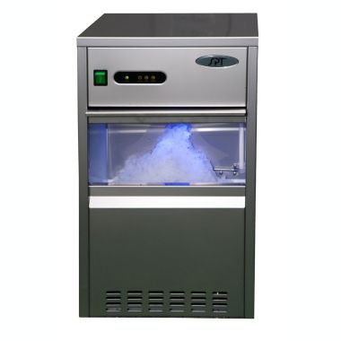 Sunpentown Stainless Steel Finish Free Standing Automatic Flake Ice Maker - 88 lbs/day. View a larger version of this product image.