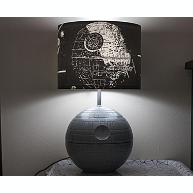 Betydelig Bore bakke Star Wars Death Star 3D Touch Lamp LED Desk Lamp With Printed Death Star  Lamp Shade USB Lamp 14 Inches | Bed Bath & Beyond