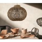 Alternate image 3 for ELE Light & Decor Arya 1-Light Brown Pendant Design Pendant Light with Rattan Shade