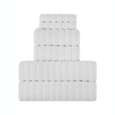 Classic Turkish Towels Genuine Cotton Soft Absorbent Shimmer/Brampton 6 Piece Set With 2 Bath Towels, 2 Hand Towels, 2 Washcloths. View a larger version of this product image.