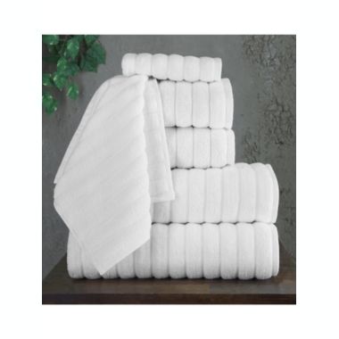 Classic Turkish Towels Genuine Cotton Soft Absorbent Shimmer/Brampton 6 Piece Set With 2 Bath Towels, 2 Hand Towels, 2 Washcloths. View a larger version of this product image.